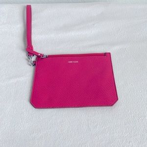 Anne Klein Slim Wristlet with removable strap, one large zippered pocket. NWOT